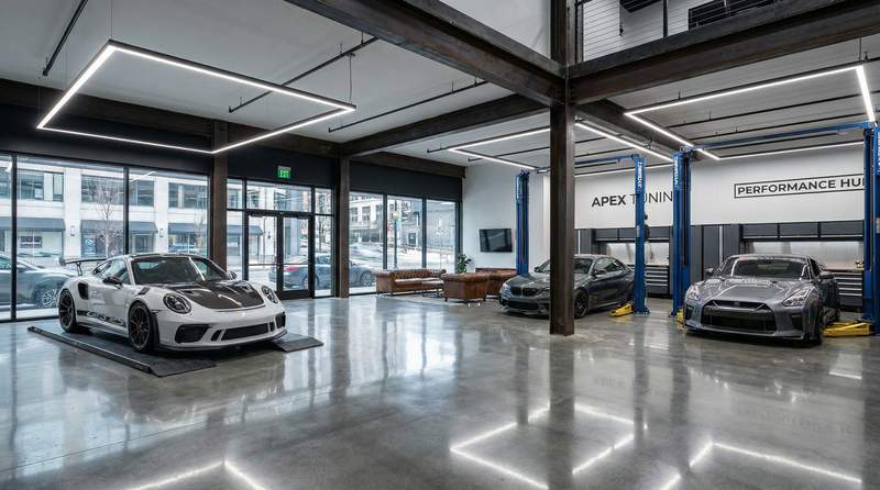 国产自拍汽车改装门店